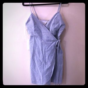 Linen Wrap dress